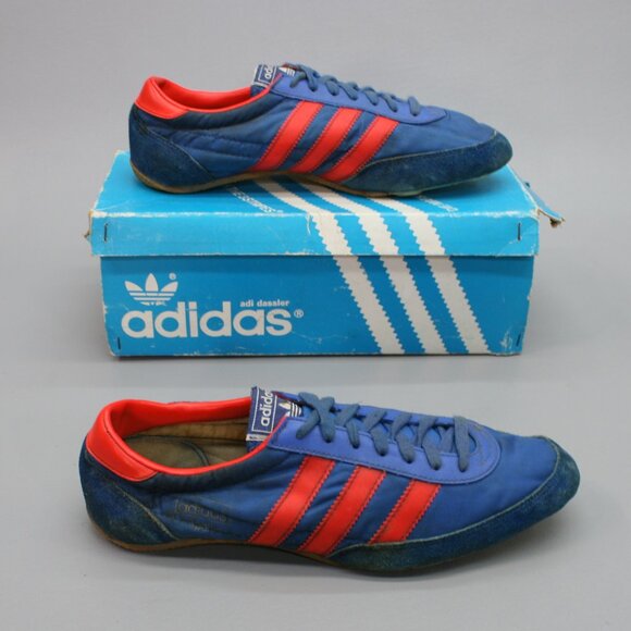 Vintage Adidas Ladies 8.5 Apollo Track Field Running Spikes Shoes w/Box - Taiwan - Picture 4 of 12